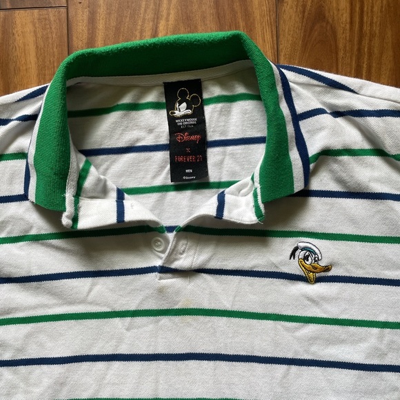 Disney x Forever 21 Striped Polo Shirt - Picture 3 of 8